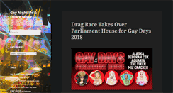 Desktop Screenshot of gaypartyblog.com