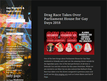Tablet Screenshot of gaypartyblog.com